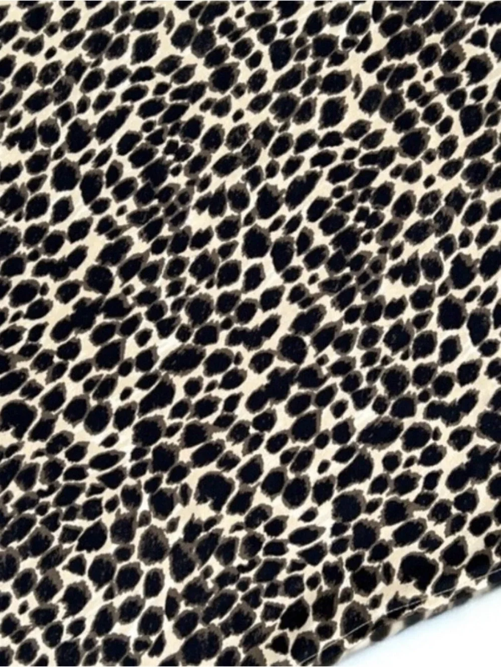 J.Crew Leopard Print Pull On Elastic Waistband A-Line Midi Skirt - Brown - Picture 4 of 4
